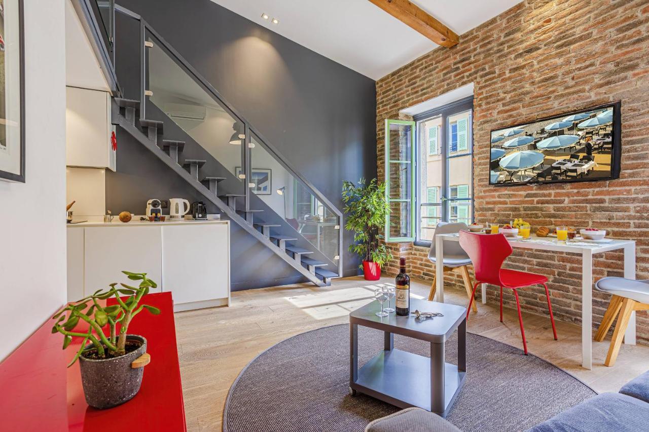 My Casa - 4 Place Massena - Duplex 니스 외부 사진