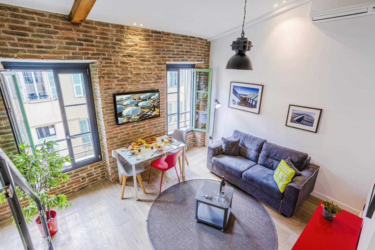 My Casa - 4 Place Massena - Duplex 니스 외부 사진